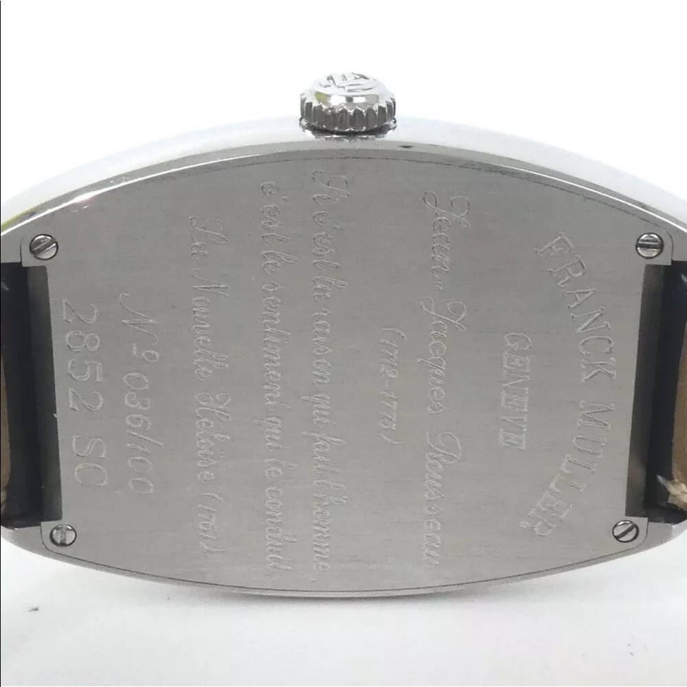 SOLD FRANCK MULLER Jean-Jacques Rousseau Watch - Picture 4 of 8